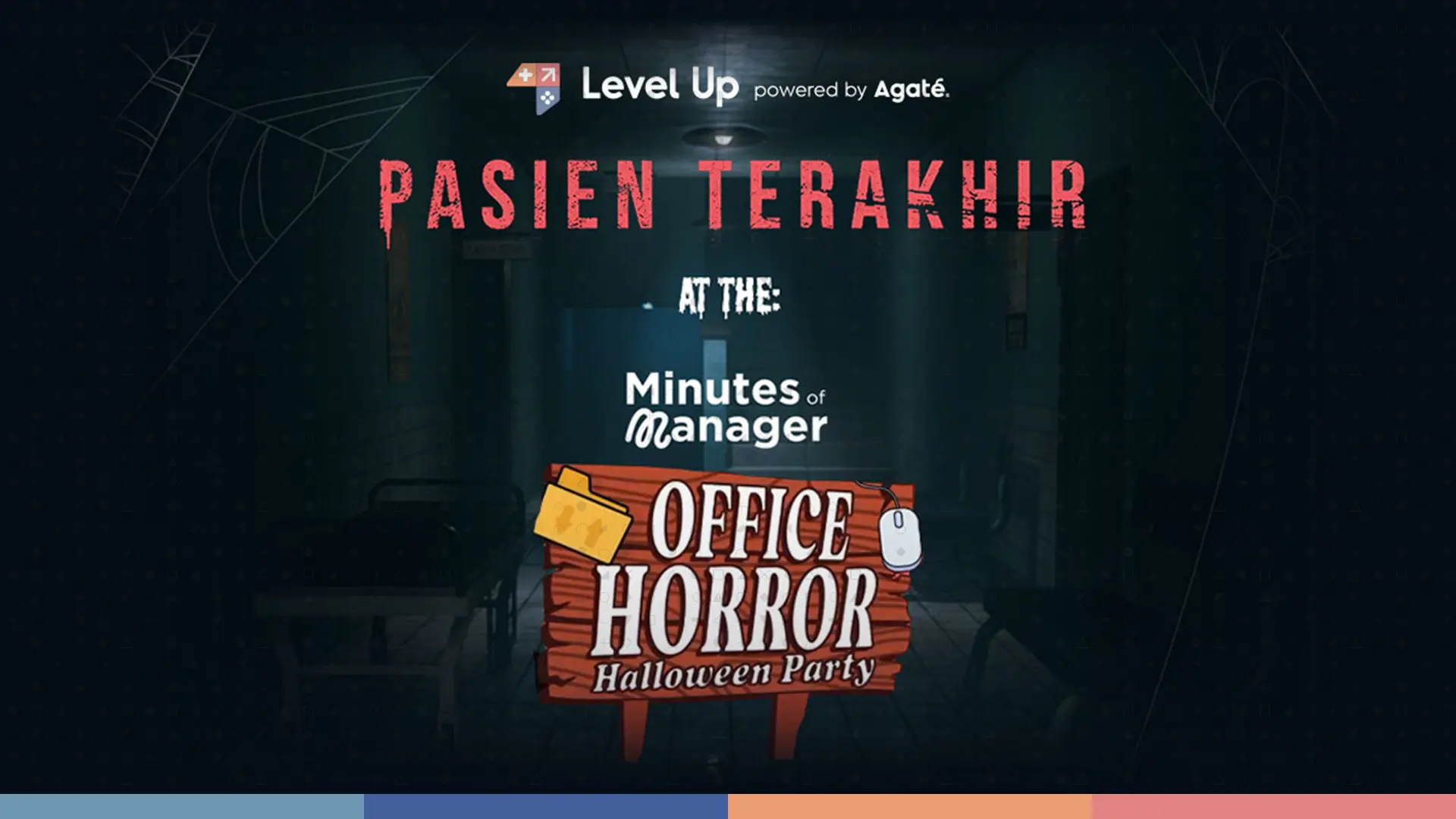 On November 8, 2024, Level Up powered by Agate, joined the Minutes of Manager Office Horror Halloween Party to add a thrilling twist to the spooky season. 