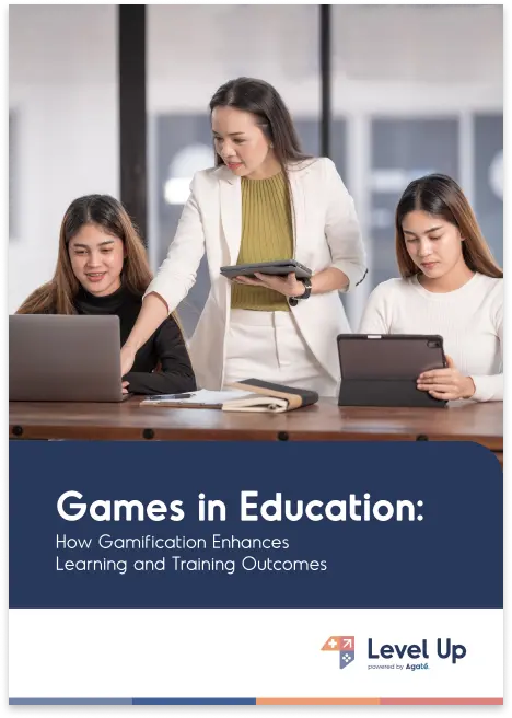 Level Up powered by Agate case study e-book – How Gamification Enhances Learning and Training Outcome