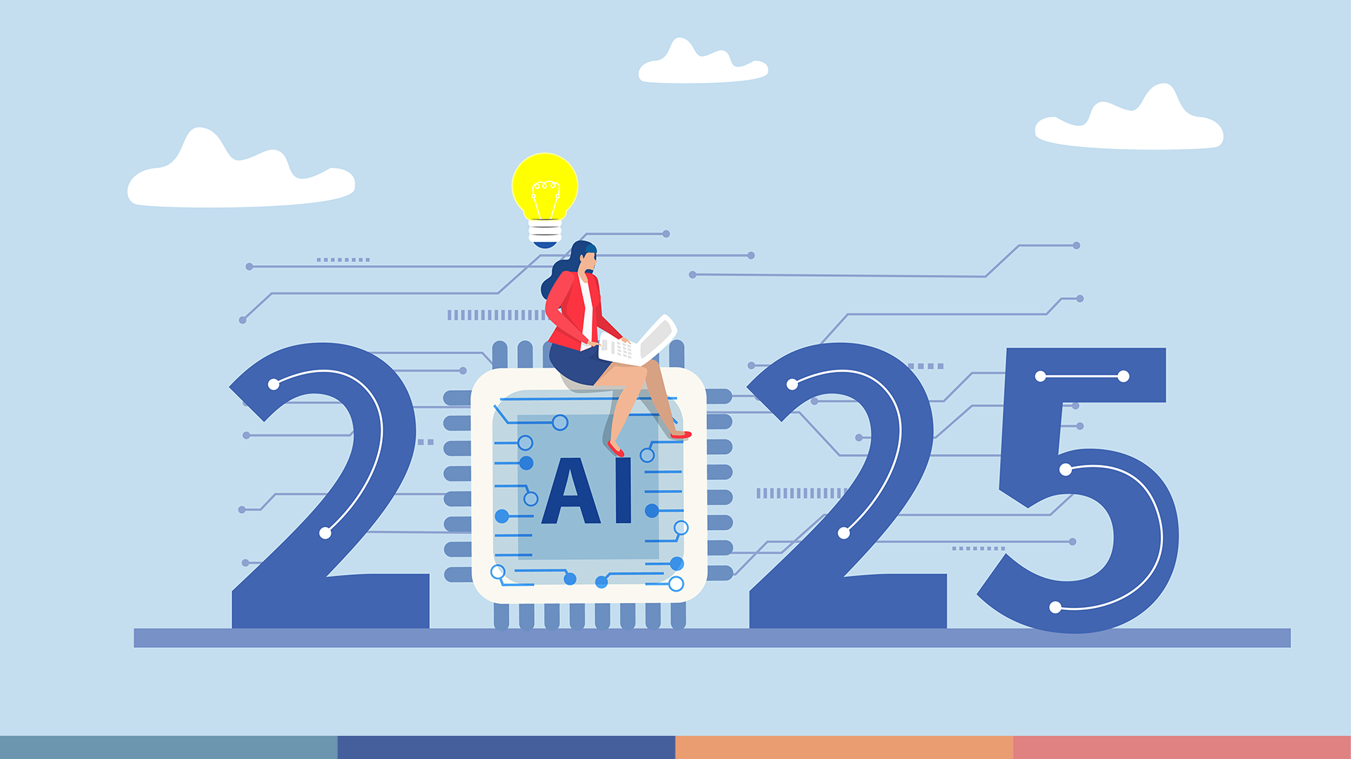 Explore the top AI trends of 2025 with real-world applications in content creation, marketing, education, and productivity. See how global brands like Canva, Netflix, and Microsoft are leveraging AI to lead the future.
