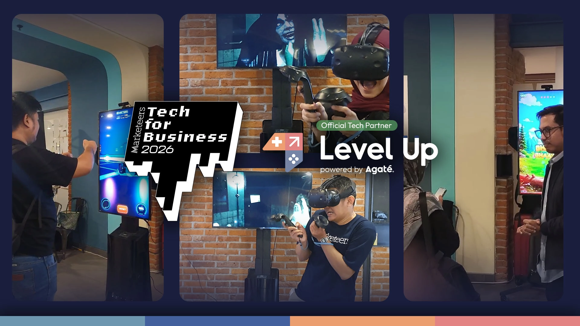 Level Up powered by Agate Present at Tech for Business 2026, Showcasing Gamification Innovation Through Two Interactive Booths