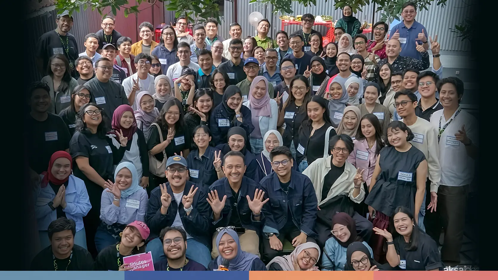 Level Up powered by Agate Presents Interactive Booths at Minutes Meetup Bandung #7